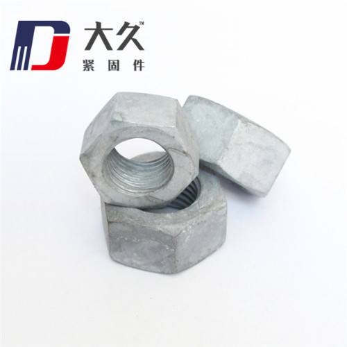 GB6170熱鍍鋅六角螺母 GB6170熱鍍鋅六角螺母